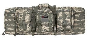 GPS DRC36ACU Double Rifle Case 36In A-TACS AU 600D Polyester MOLLE
