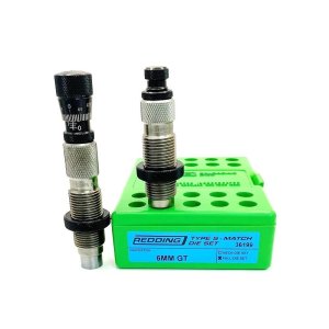 Redding 36199 6mm GT Type S-Match Full Die Set, Precision Resizing