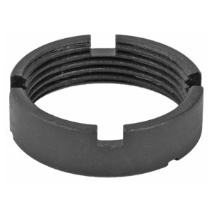 GSM Outdoors A5101020 AR-15 Castle Nut Mil-Spec Steel Black