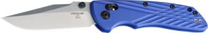 Hogue 24373 Deka 3.25" Blue Polymer Clip Point Blade ABLE Lock Folder