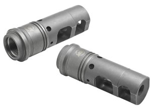 SureFire SFMB-762-5/8-24 Muzzle Brake 7.62mm 2.66in Black Stainless Steel