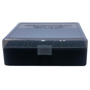 Berry's Mfg 99667 Ammo Box .44 Special 100-Rounds Smoke/Black