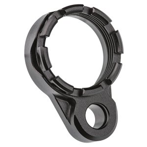 Fortis K1 AR-15 End Plate & Tapered Castle Nut Black 0.55 oz