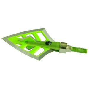 DirtNap Gear DRT Double-Bevel Broadheads 100/125gr Green 3-Pack