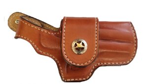 Bond Arms BAHDT350TNRBT Leather Driving Holster RH 3.5 In Tan