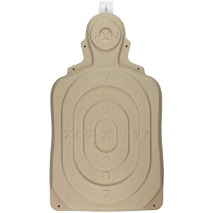 Birchwood Casey 3D TARGET Torso 31.25x21.25 In Tan 3-Pack w/Mount Tab