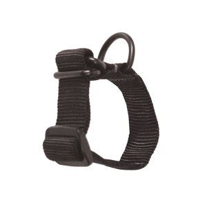 Blackhawk 70SA00BK Single Point Sling Adapter Black Nylon Webbing