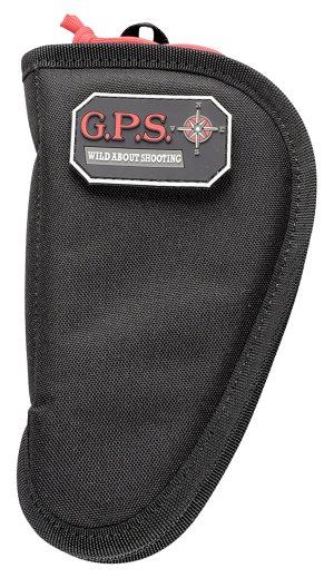 G-Outdoors GPS-1004CPCB Contoured Pistol Case Black Lockable Zipper 4"
