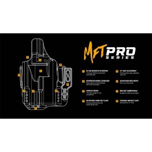 Mission First Tactical Pro Series IWB Holster S&W Shield TLR-6 Black