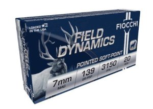 Fiocchi 7RMA 7mm Rem Mag 139gr PSP 20rd Box