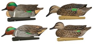 Avian X AVXAVX8081 Topflight Green Winged Teal Floating Multi-Color 6 Pack
