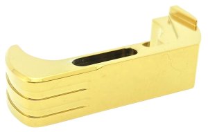 Cross Armory CRG5MCGD Glock Gen4-5 Gold Anodized Aluminum Mag Catch