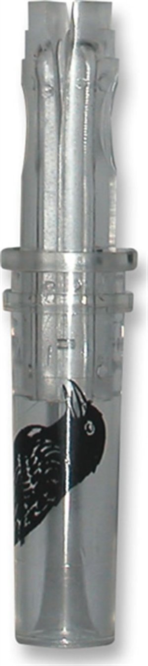 Haydel's TC87 Triple Tone Crow Call, Clear Acrylic, Crow/Hawk Sounds