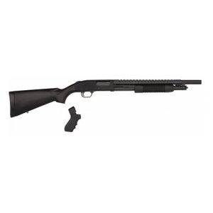 Mossberg 500 12ga 18" Shotgun with Heat Shield & Pistol Grip Kit