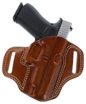 Galco Combat Master CM212 Tan Leather Belt Holster 1911 5 In Right Hand"