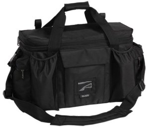 Bulldog BD920 Deluxe XL Police Shooter Range Bag Black Nylon 22"x12"x9"