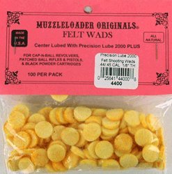 M-Loader Original Wonder Wads .44-.45cal 100pk Cotton Patches