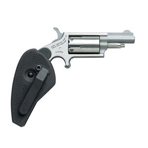 North American Arms 22MHG Mini Revolver 22 WMR 1.63" Stainless Holster Grip