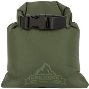 Red Rock Gear 80190OD 1L Waterproof Roll Top Dry Bag OD