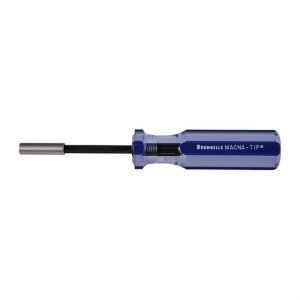 Brownells MAGNA-TIP #81 SOLID HANDLE 1.25" DIAMETER X 8" LONG BLUE