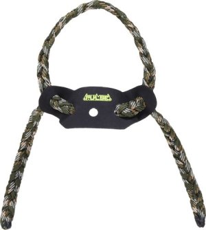 Allen Braided Bow Sling Camo Full Grain Leather Yoke