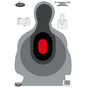 Birchwood Casey Dirty Bird 12"x18" Transitional Silhouette Target 8 Pack