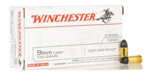 WIN USA9MM125 9MM USA TARGET CLB 125GR 50/10