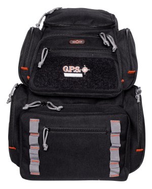 G Outdoors GPS-1712BPB Pistolero Backpack Black/Gray Holds 5 Handguns