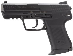 Heckler & Koch HK45C 45 Auto 8+1 Black Nitride Slide 3.94" Barrel