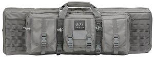 Bulldog BDT6037SG Tactical Double Rifle Bag 37 in Seal Gray Nylon