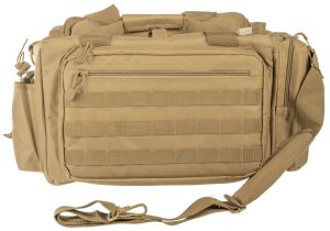 NcStar CVCRB2950T VISM Range Bag Tan, Padded Pockets, Lockable Zippers