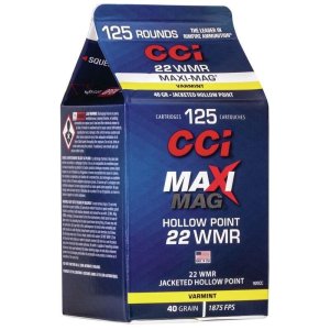 CCI 920CC 22 WMR 40 Grain Jacketed Hollow Point 125 Rounds Box