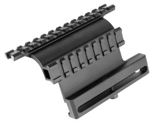 AIM Sports MK007 AK-47 Double Side Rail Mount Black Anodized