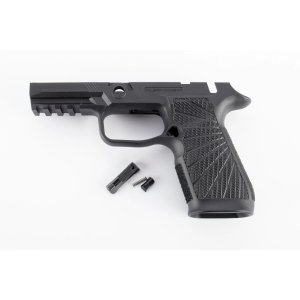 Wilson Combat P320 Black Grip Module Manual Safety 9mm/.40/.357 SIG
