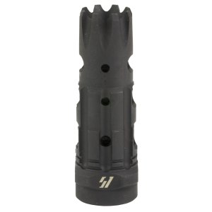 Strike Industries TCCOMP223 Triple Crown Compensator Black Steel 1/2"-28