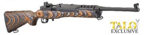 Talo Ruger Mini 14 Rifle 223 Rem Brown Black Chevron Laminate Stock