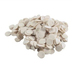 Brownells Heavy Duty Cotton Round PATCHES.875"/.22-.25 Cal 1000 Pack