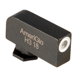 0.240"X0.125" GREEN W-WHITE OUTLINE SIGHT FOR GLOCK