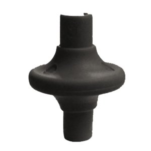Draves Komfort Kiss Kisser Button Black 25 pk. Soft ergonomic design for fast anchor point. Includes 2 clamps.
