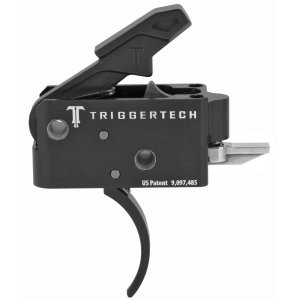 TriggerTech AR-15 Two Stage Curved Trigger PVD Black 3.5 lbs