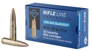 Prvi Partisan PPU PP300BH 300 AAC Blackout Hollow Point 125 Grain 20 Rounds