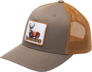 Browning 308638981 Chase Snapback Meshback Mid-Profile Brown OSFM