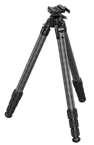 Leofoto ST-324CX ST-X Integrated Ballhead Tripod Black Aluminum