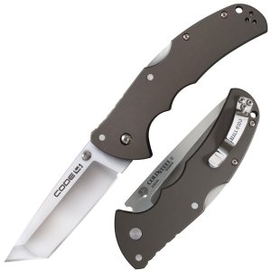 Cold Steel CS-58PT Code 4 Tanto 3.5 In S35VN Gun Metal Gray