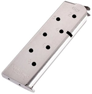Chip McCormick M-MG-45FS8 1911 .45 ACP 8-Round Stainless Steel Magazine