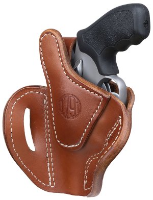 1791 Gunleather RVHX-2S-CBR-R Revolver Holster K&L Frame 3In Brown RH