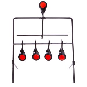 Allen Company Reactive Steel Targets .22 w/ Folding Stand