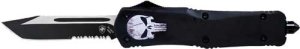 Templar Knife LFL531 Large OTF Fallen 3.5" Black Tanto Serrated