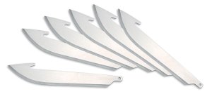 Outdoor Edge RR306 Replacement Blades 3 in 420J2 Stainless Steel 6 Pack