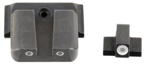 AmeriGlo SW801 Classic 3-Dot Green Tritium Night Sight Set - Steel, Smith & Wesson M&P Pistol